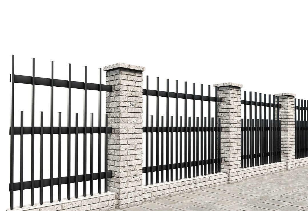 Gard Profilat Verical 40x20 PAS 180/80 - Dimensiuni la COMANDA