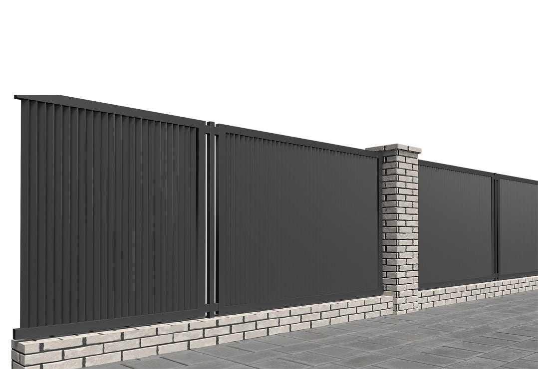 Gard Profilat INSIDE U-45 PAS 10 - Dimensiuni la COMANDA