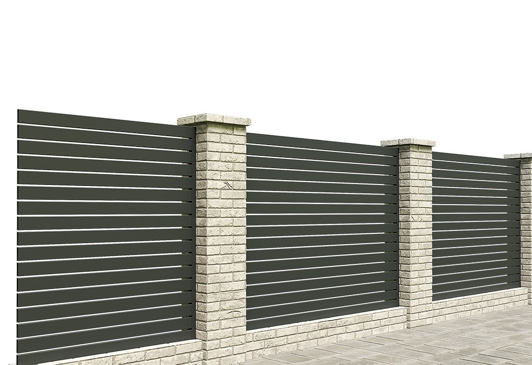 Gard Profilat Orizontal 80mm 