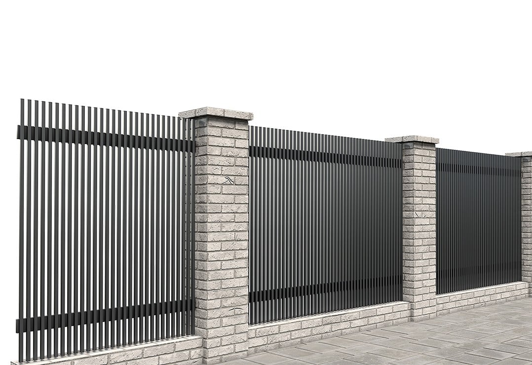 Gard Profilat Vertical 20x20 PAS 20