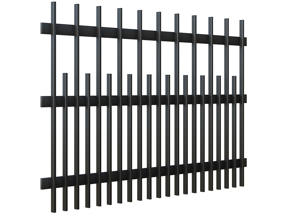 Gard Profilat Verical 40x20 PAS 180/80 - Gard Profilat Verical 40x20 PAS 180/80