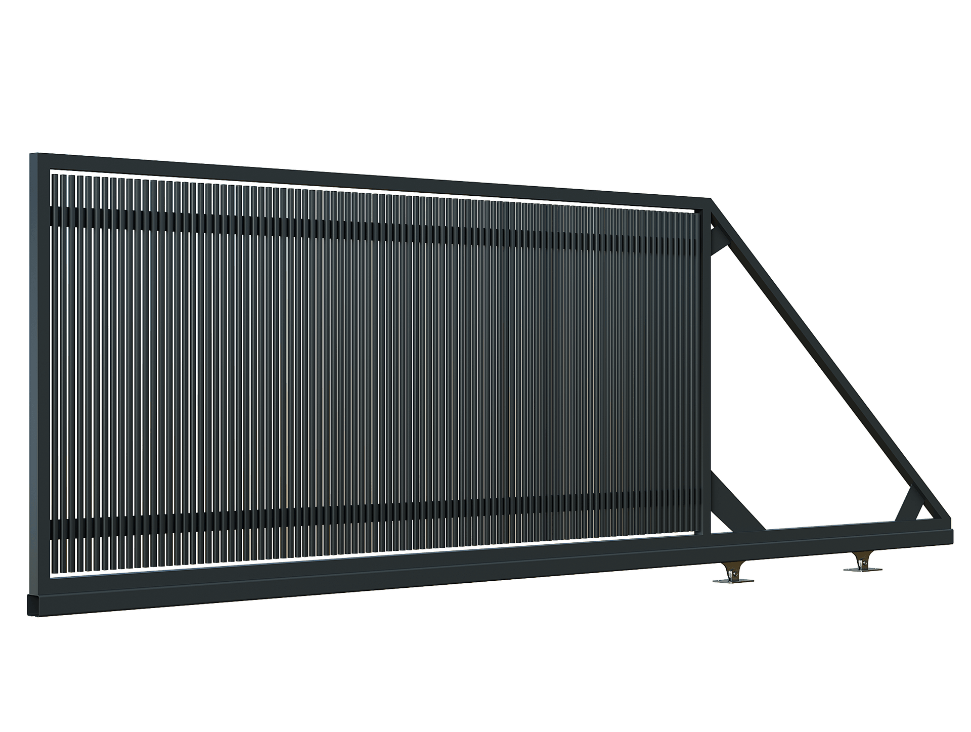 Poarta Autoportantă Profile Verticale 20x20 - Poarta Autoportantă Profile Verticale 20x20 la COMANDĂ