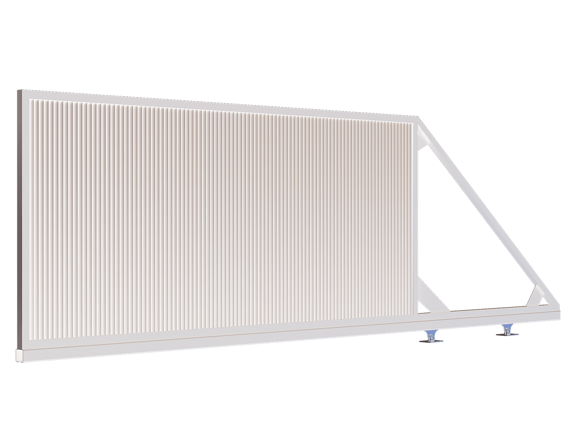 Poarta Autoportantă Profile Verticale INSIDE U-45 - Poartă Autoportantă Jaluze