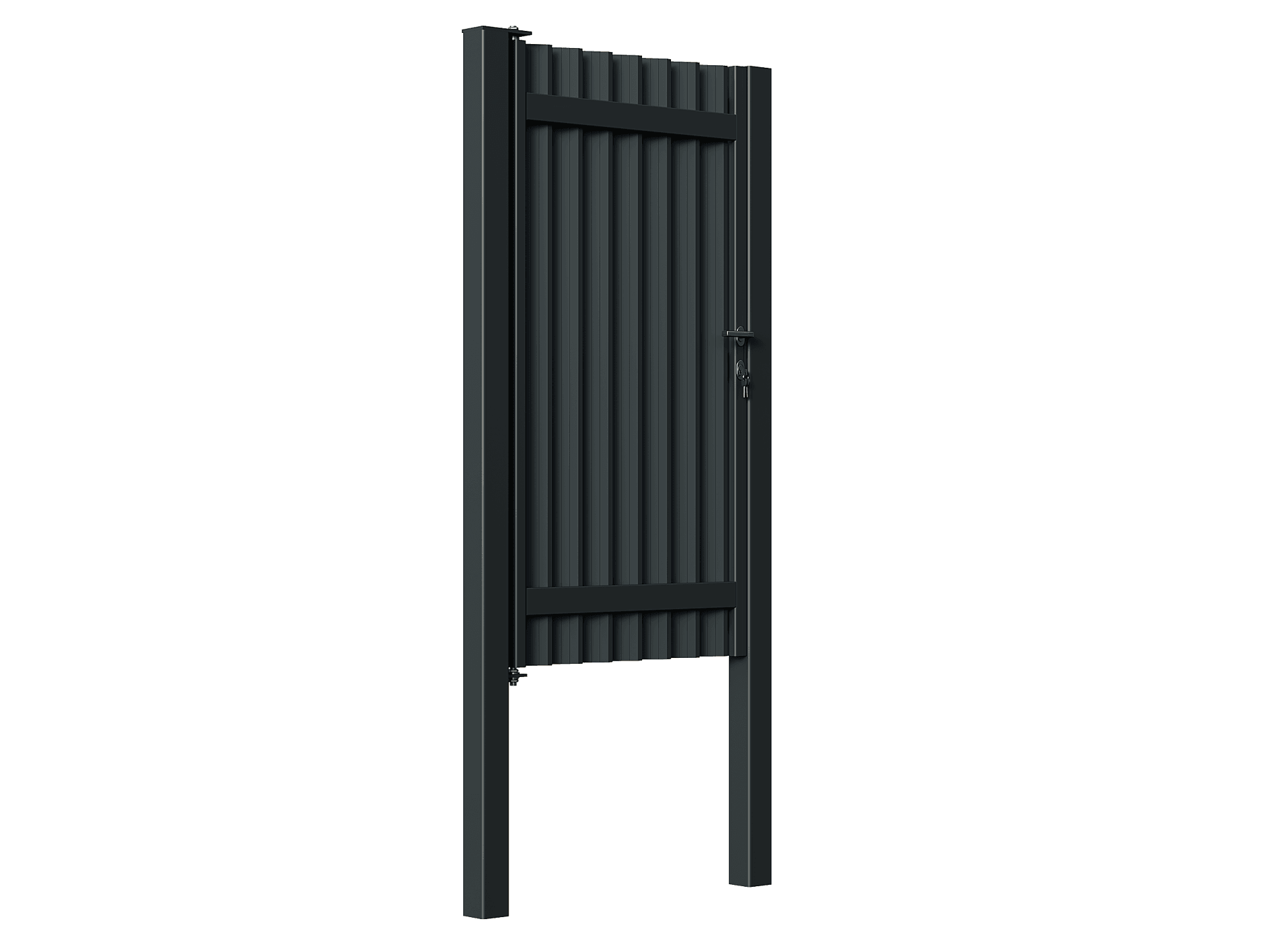 Portiță Jaluze Verticale - Portita Jaluze Verticale cu stâlpi 100x100/3.0 h-2.8