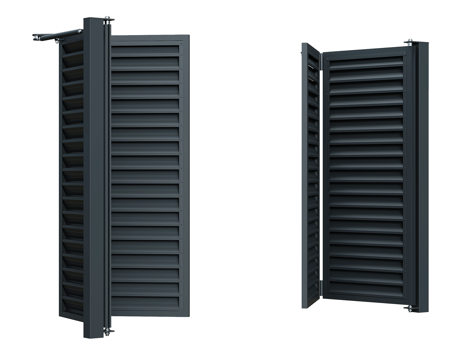 Poartă Bi-Folding Jaluze - Poartă Bi-Folding Jaluze la COMANDĂ