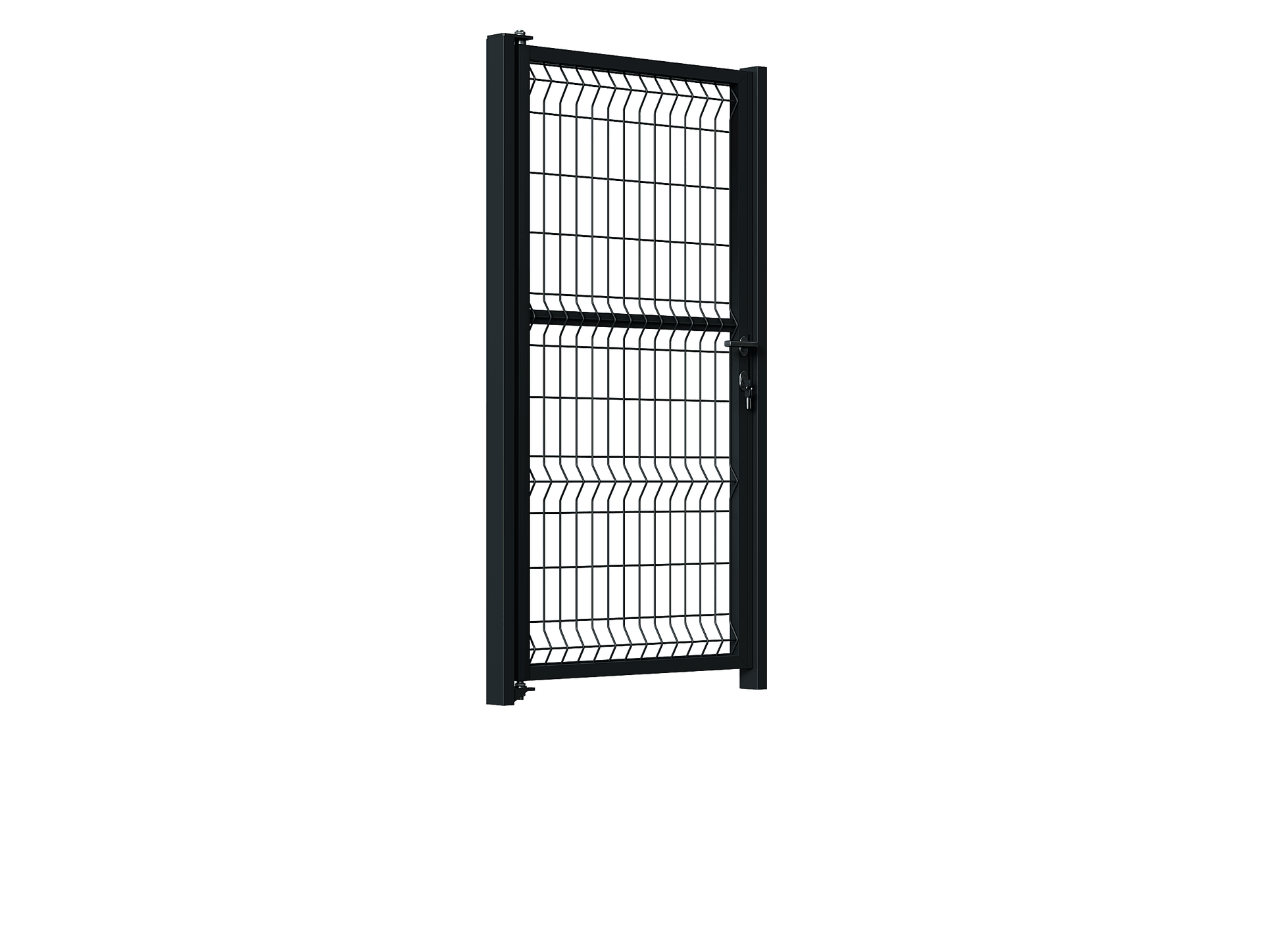 Portiță Plasă Bordurata - Portită Plasă Bordurata cu stâlpi 80x40/3.0 h-2.0