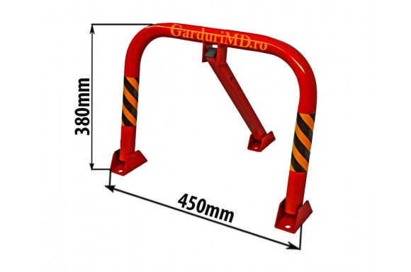 Blocator de parcare manual 380x450 mm